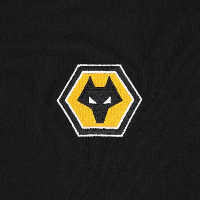 Wolverhampton Wanderers Shirt Store | Essentials T-Shirt- Black Collection Wolverhampton Wanderers Official Gear